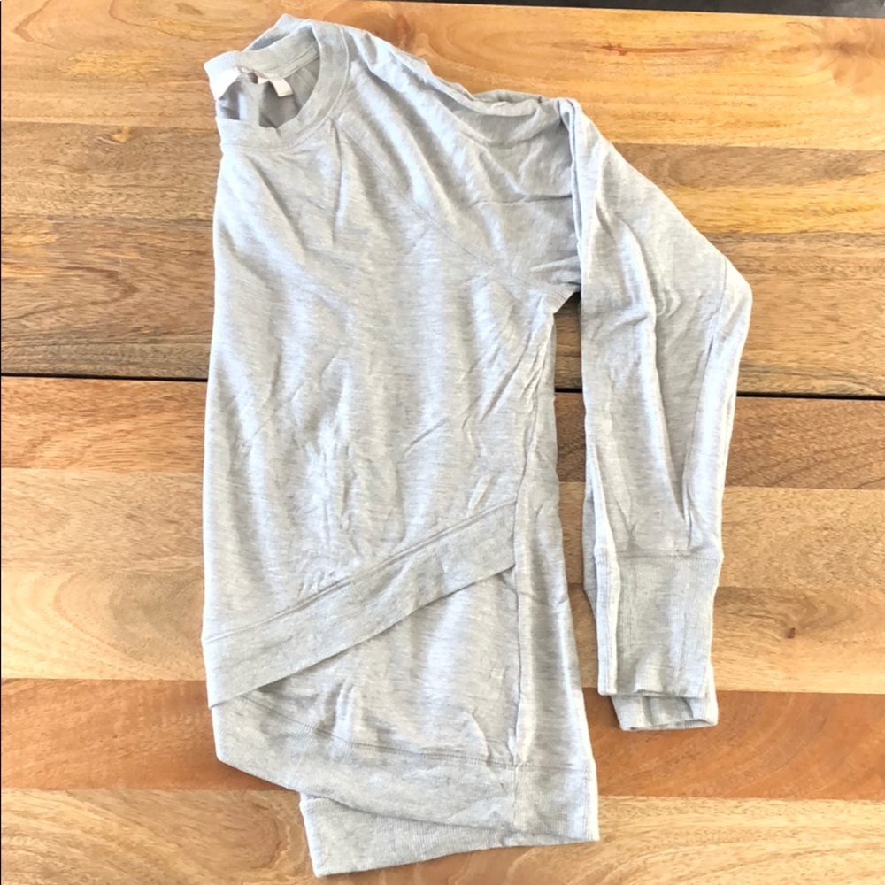 Athleta Criss Cross Sweater